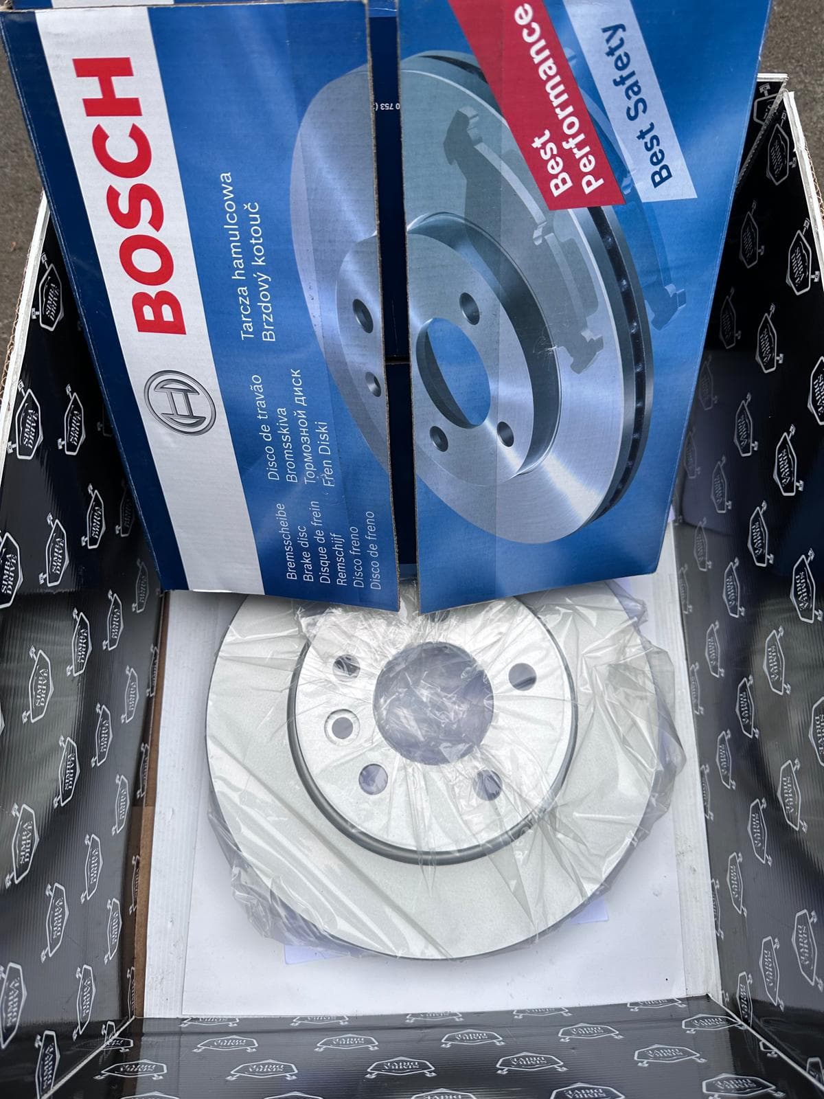 BOSCH Front Brake Disc For  WOLKSWAGEN AMAROK PICK UP, 3.0L AND 2.0L TDI)Diesel & Petrol)