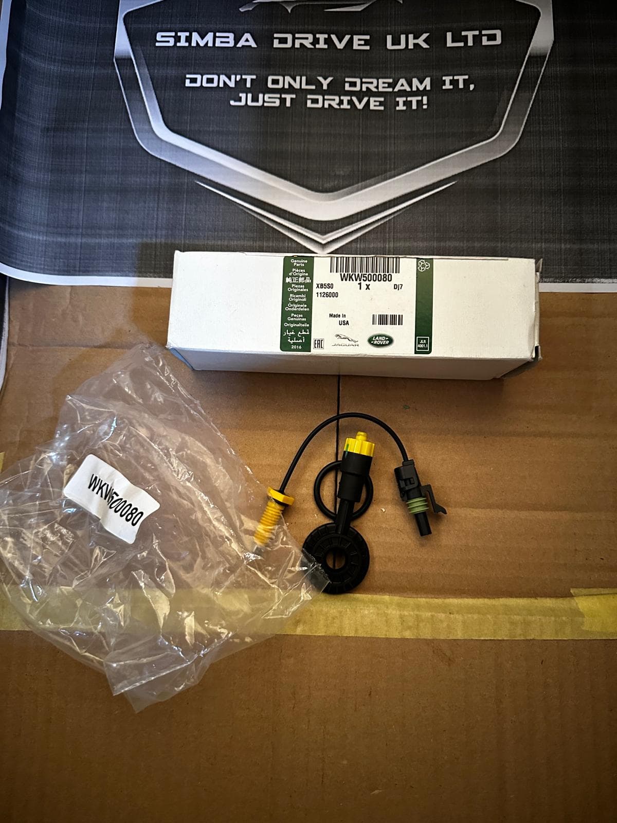 New Genuine Fuel Filter Water Sensor For DISCOVERY 3/4