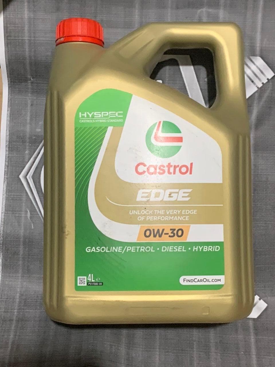 GENUINE CASTROL EDGE Oil 0W-30 Fully Synthetic 4Litre