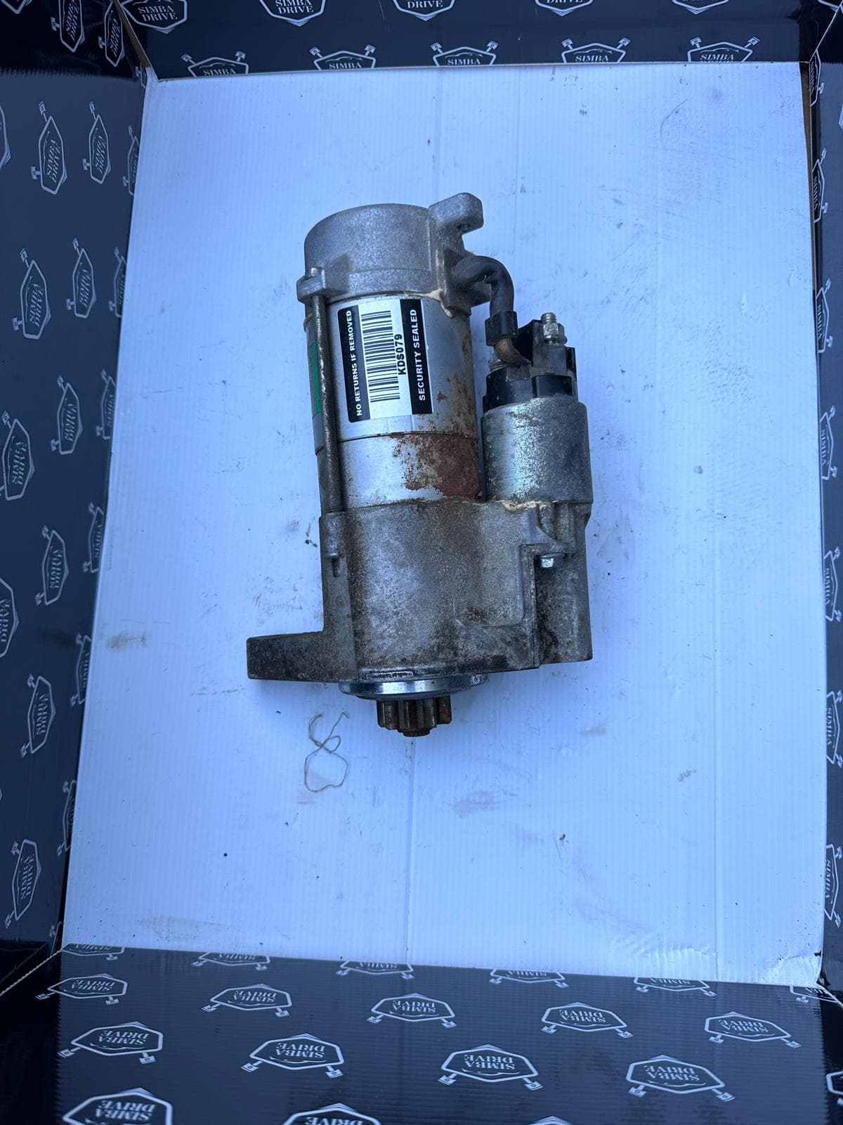 GENUINE LAND ROVER DISCOVERY 4 TDV6 3.0L 2014 Diesel Starter Motor