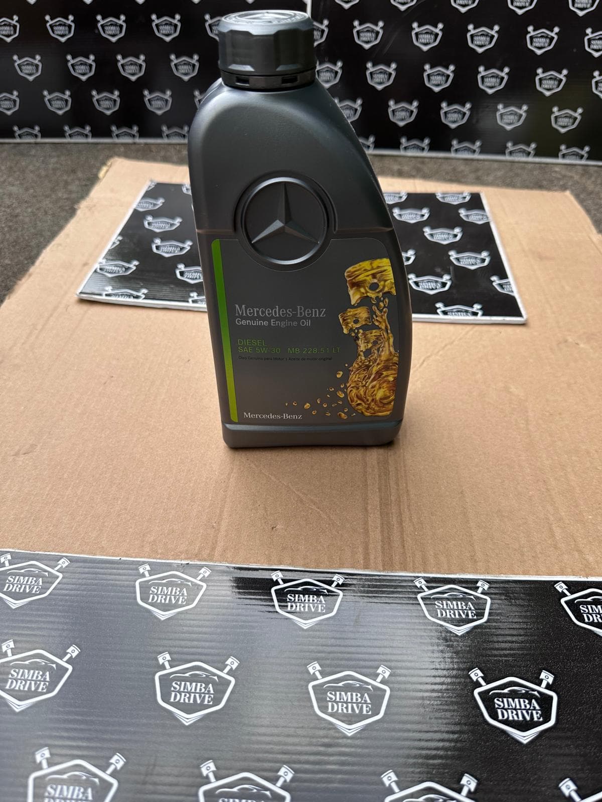 Genuine Mercedes Benz 5W-30 Engine Oil, MB 228.51 Low-Ash Heavy Duty 1 litre