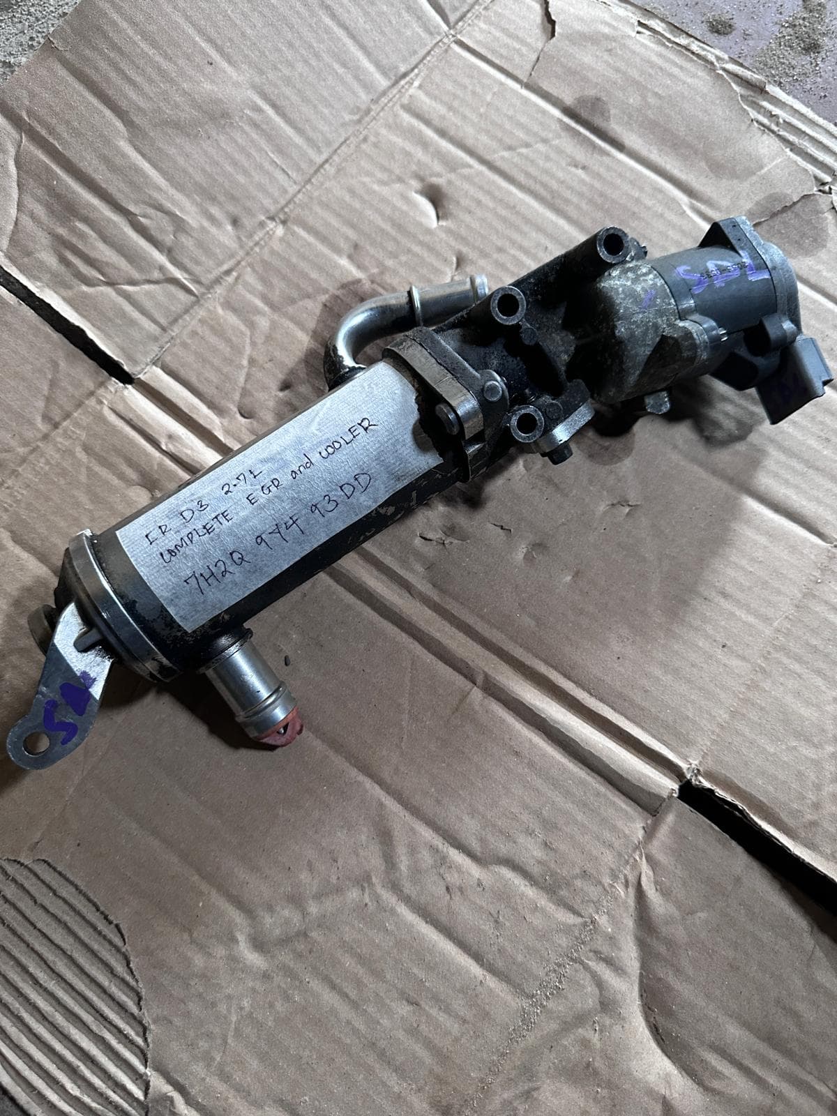 GENUINE ERG Valve Complete With Cooler For LAND ROVER DISCOVERY 3 & RR SPORT
