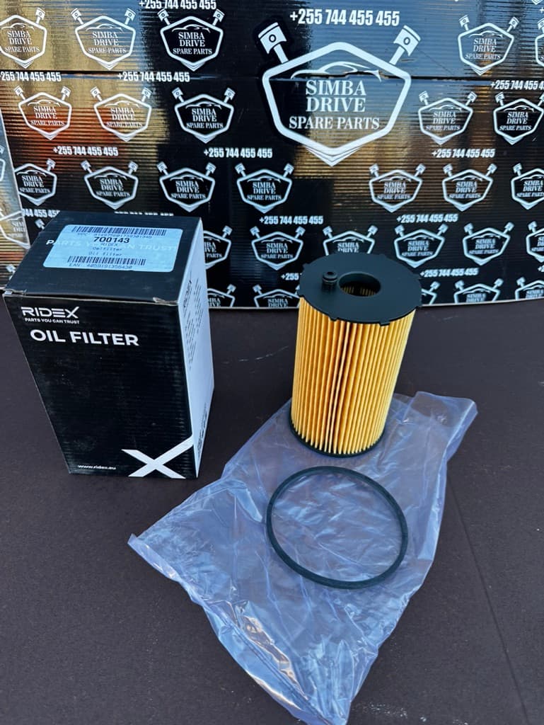 Ridex Oil Filter For LAND ROVER DISCOVERY 3/4 L319 RANGE ROVER SPORT L320 & JAGUAR 2.7L ENGINE