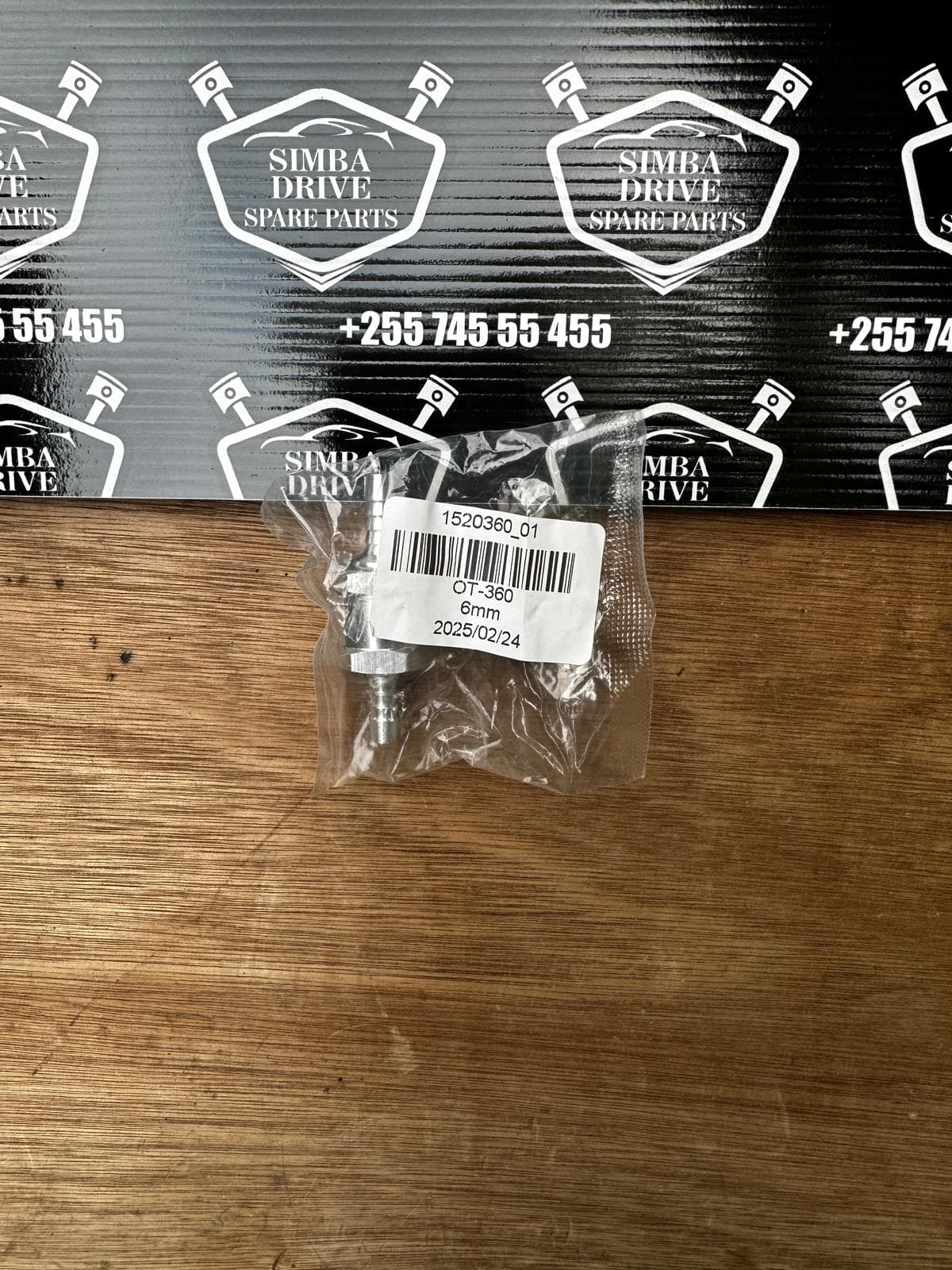Inline Aluminium Non Return One Way Fuel Diesel/Petrol Vehicle Check Valve 6ml