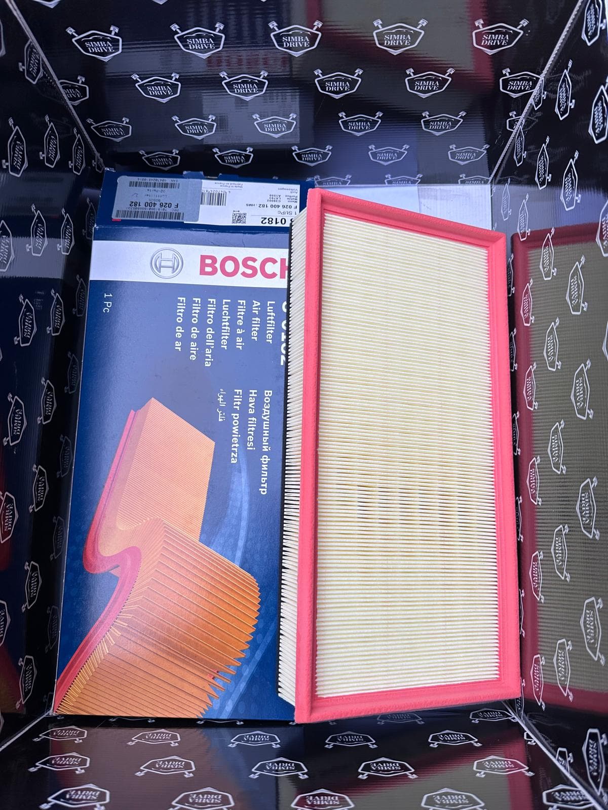GENUINE BOSCH Air Filter For VOLKSWAGEN TOUAREG, AUDI AND PORSCHE