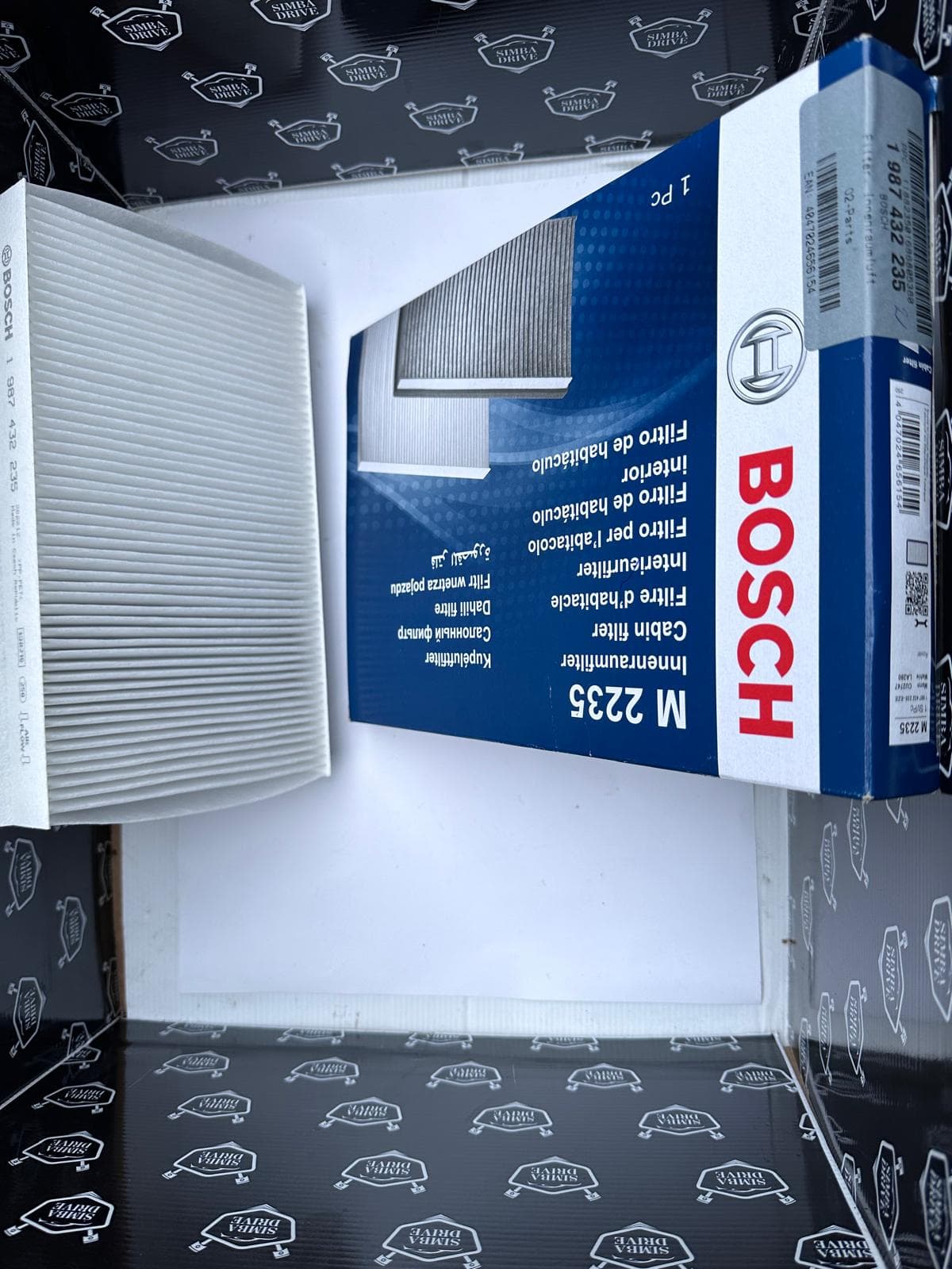 GENUINE BOSCH Pollen Filter For DISCOVERY 3/4 AND RANGE ROVER SPORT 2004-2009 2009-2013