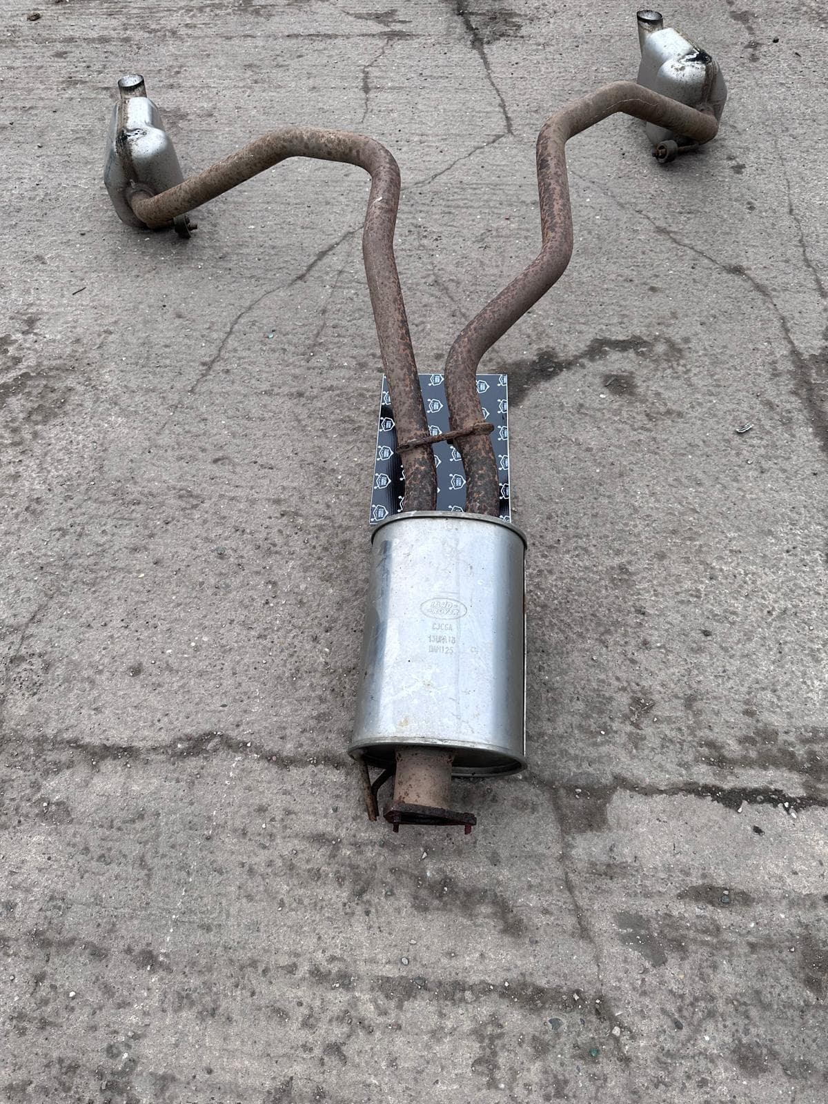 GENUINE Complete Exhaust Silencer System Left & Right For LAND ROVER DISCOVERY 4 2016