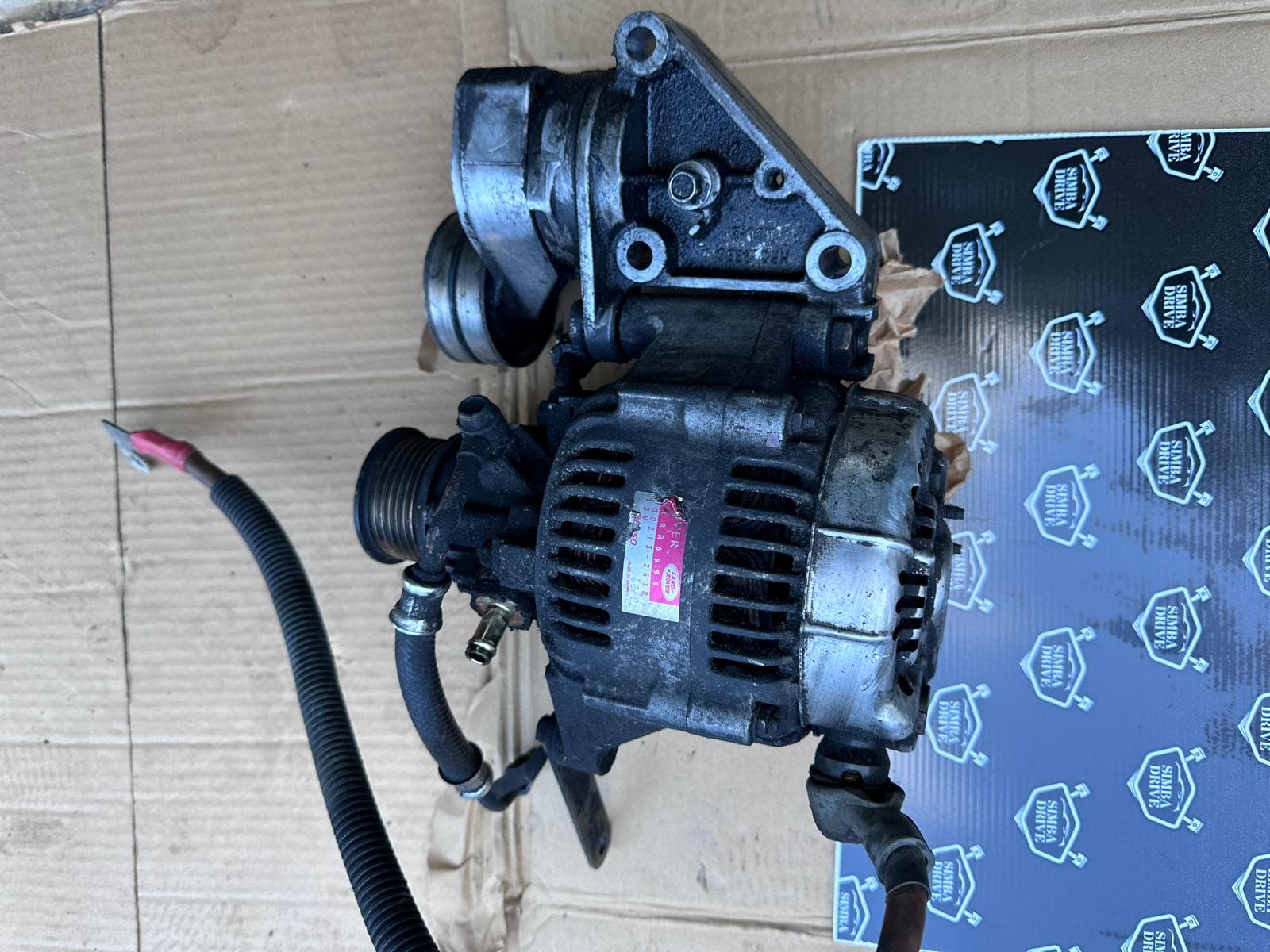 GENUINE LAND ROVER DISCOVERY 2 TD5 2.5L & DEFENDER Complete Alternator with Vaccum Pump