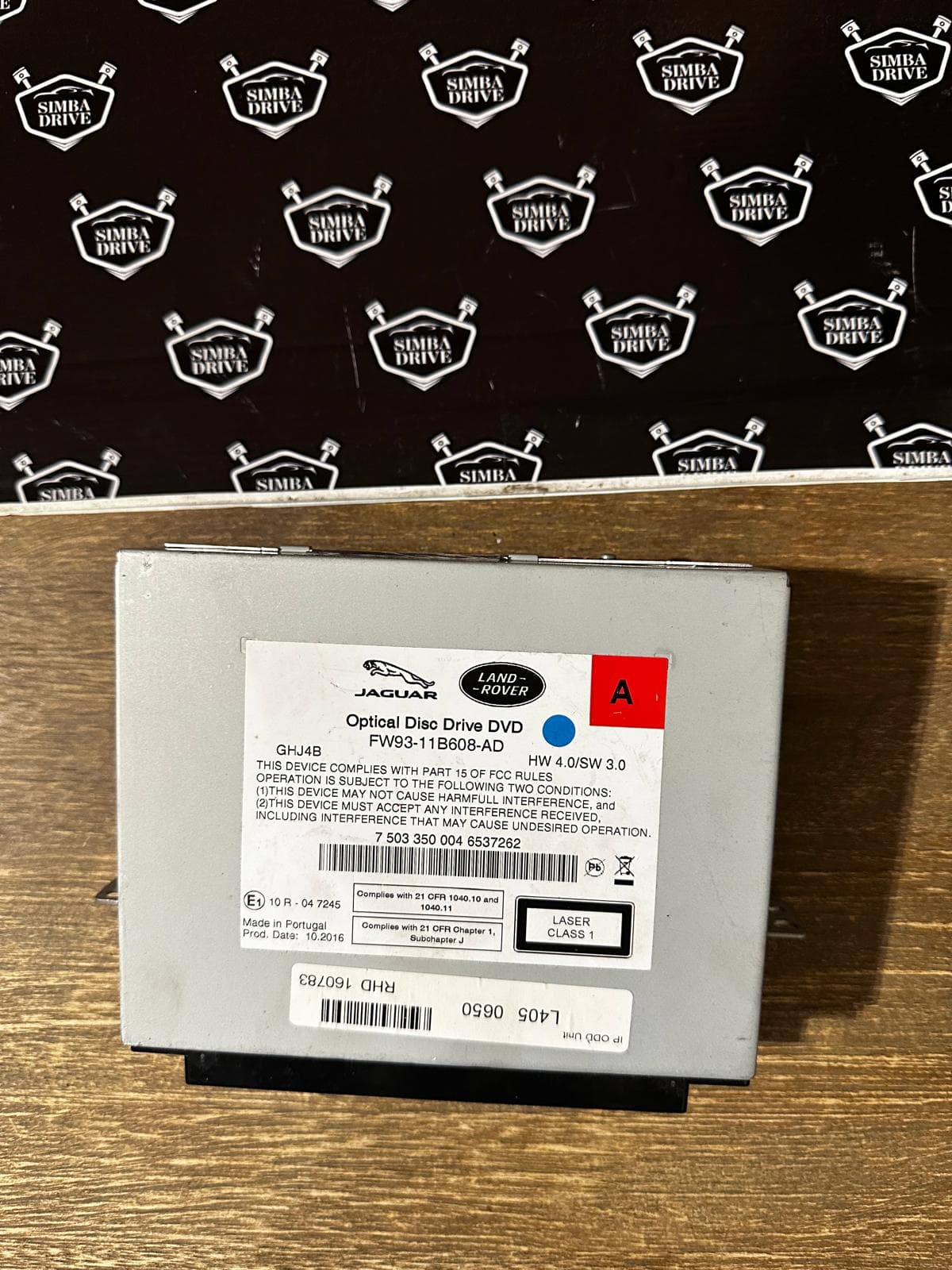 GENUINE DVD Player Optical Disk Drive For LAND ROVER RANGE ROVER VOGUE 2012-2020