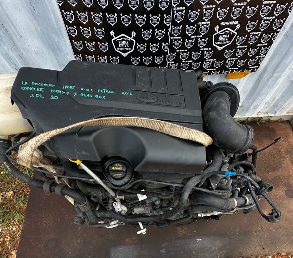 GENUINE LOW MILEAGE Land Rover Discovery Sport L550 2.0L PETROL 2018-2022 Complete Engine with Gear Box