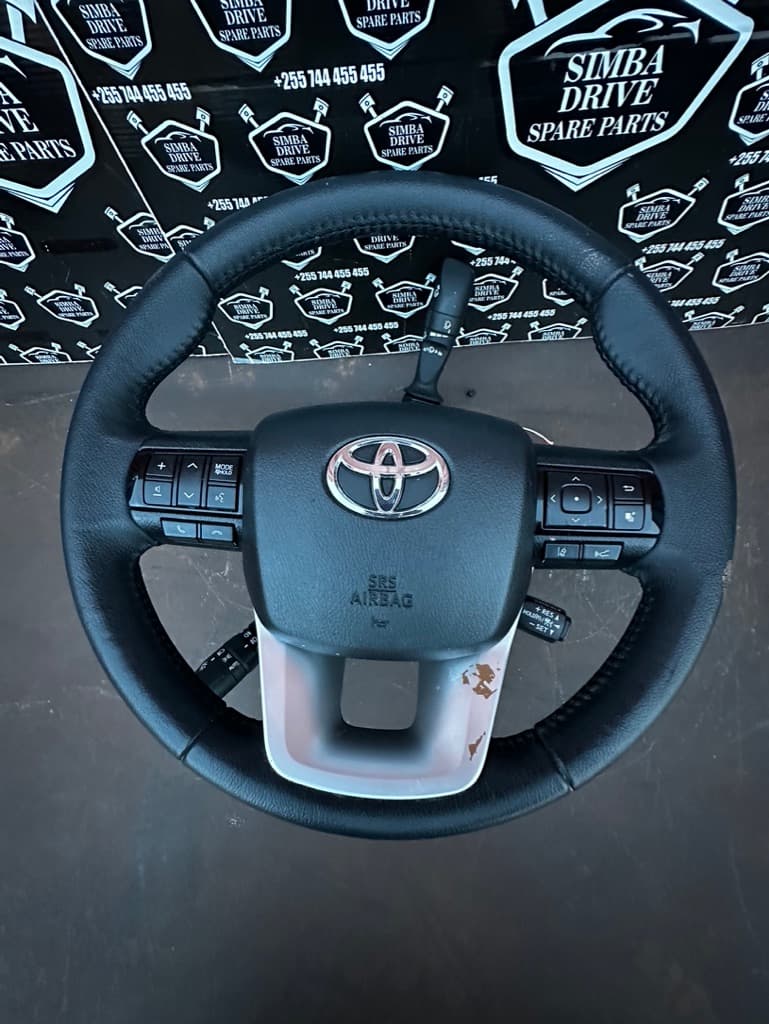GENUINE TOYOTA HILUX MK8 2024 2.4L Complete Steering Wheel with Airbag