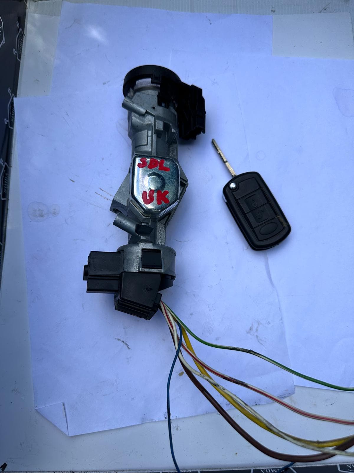 GENUINE Ignition Switch With 1-Key For LAND ROVER DISCOVERY 3 & RR SPORT 2004-2009