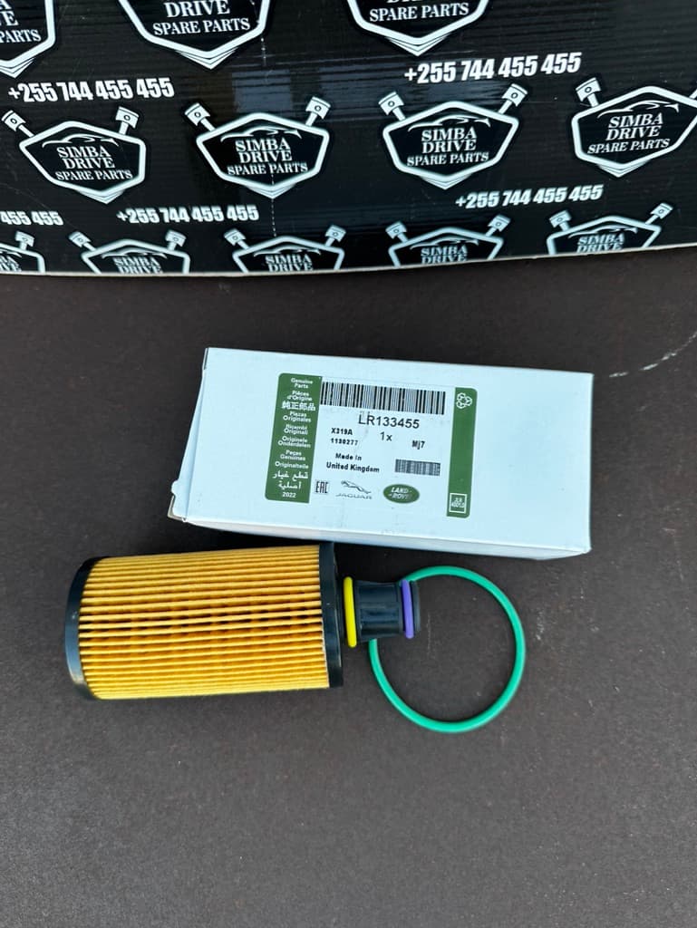 GENUINE LAND ROVER Oil Filter Element For RANGE ROVER VOGUE L405, SPORT L494, DISCOVERY 5 L462, VELAR 560, DEFENDER 2021 To Present D250, D300 3.0L