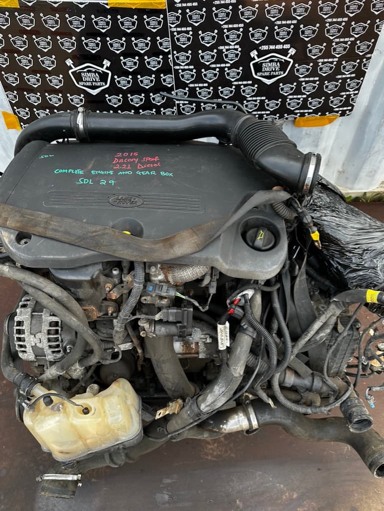 GENUINE LAND ROVER DISCOVERY SPORT L550 2.2L 2015 Diesel Complete Engine with Gear Box