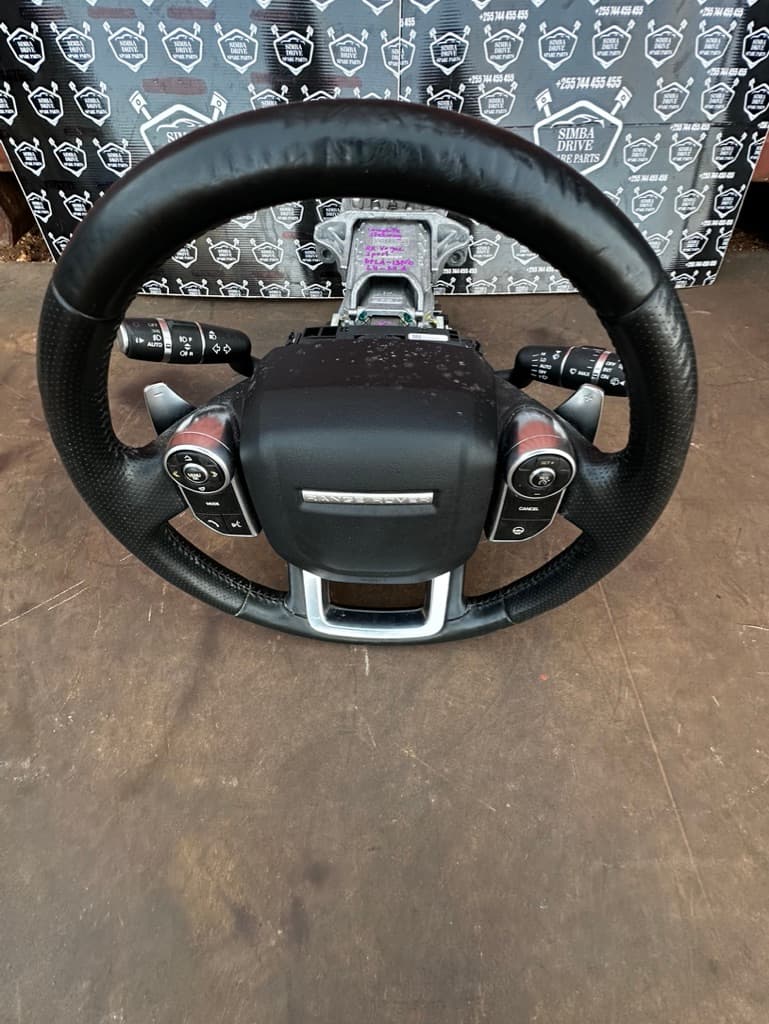 GENUINE RANGE ROVER VOGUE L405, SPORT L494 2019 3.0L Complete Steering Wheel With Culumn/Squib/Airbag
