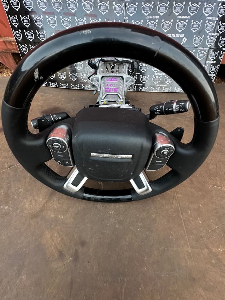 GENUINE LAND ROVER DISCOVERY 5 L462 2017-2021 Complete Steering Wheel With Culumn/Squib/Airbag