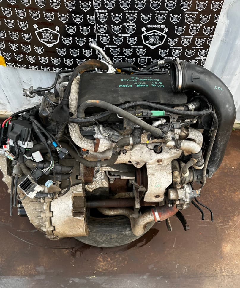 GENUINE RANGE ROVER EVOQUE L538 2012 2.0L Diesel Complete Engine