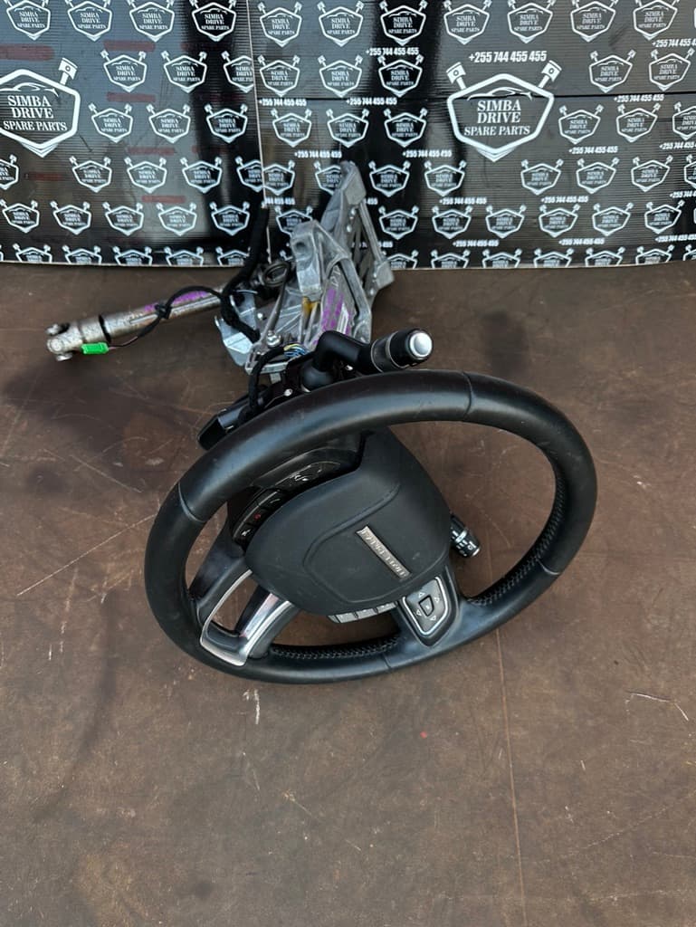 GENUINE RANGE ROVER EVOQUE L538 MK1 2013-2018 Complete Steering Wheel With Culumn/Squib/Airbag