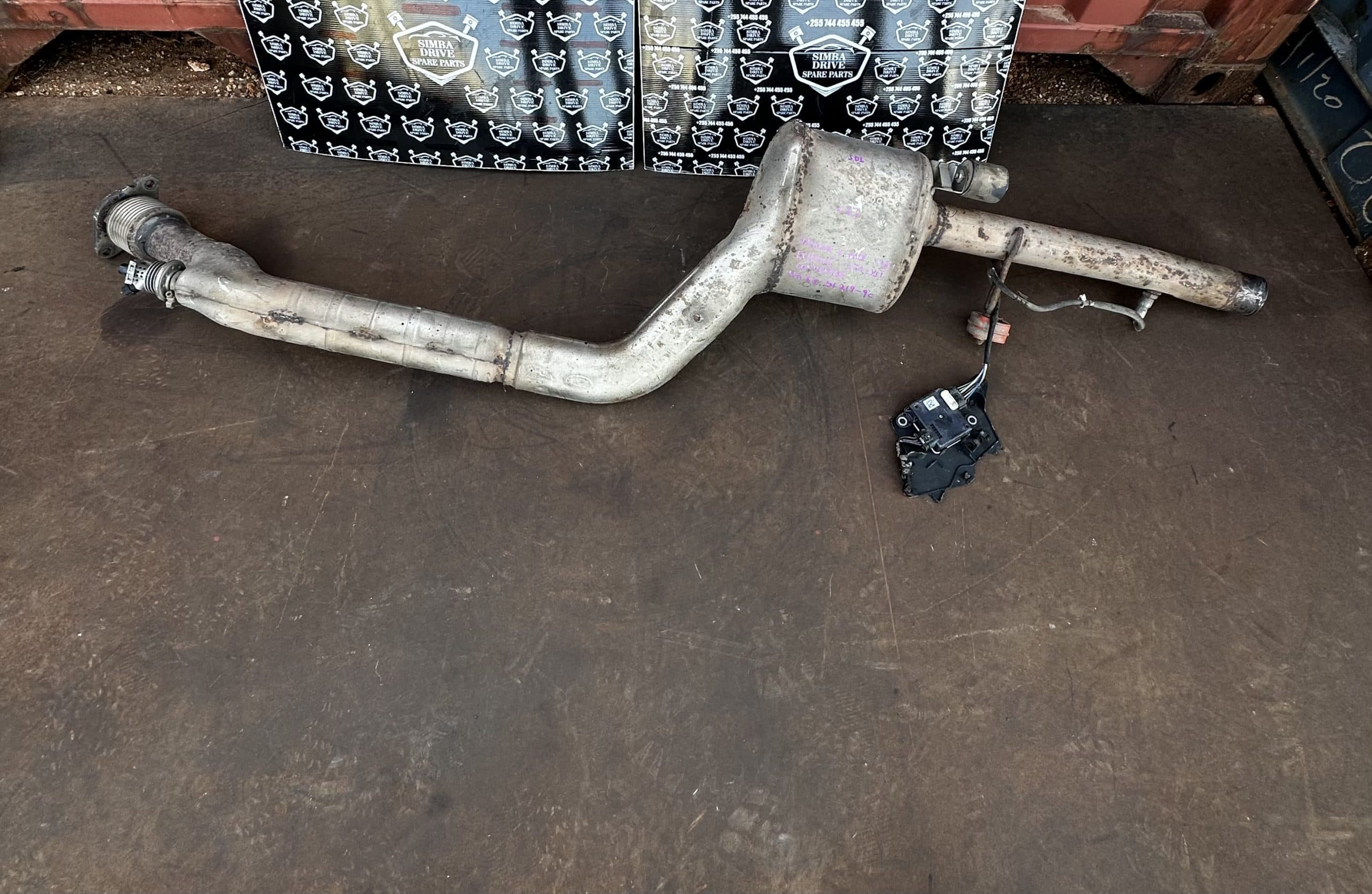 GENUINE JAGUAR F-PACE X761 2018 2.2L Diesel Exhaust Catalytic Converter Cut DPF