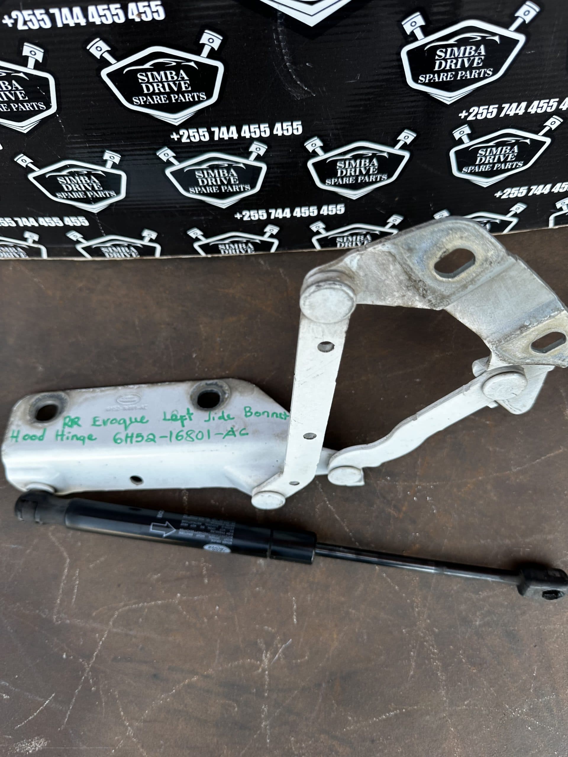 GENUINE RANGE ROVER EVOQUE L538 2008-2019 2.0&2.2L 2011 Left Side Bonnet Hood Hinge With Gas Strut Holder Shock