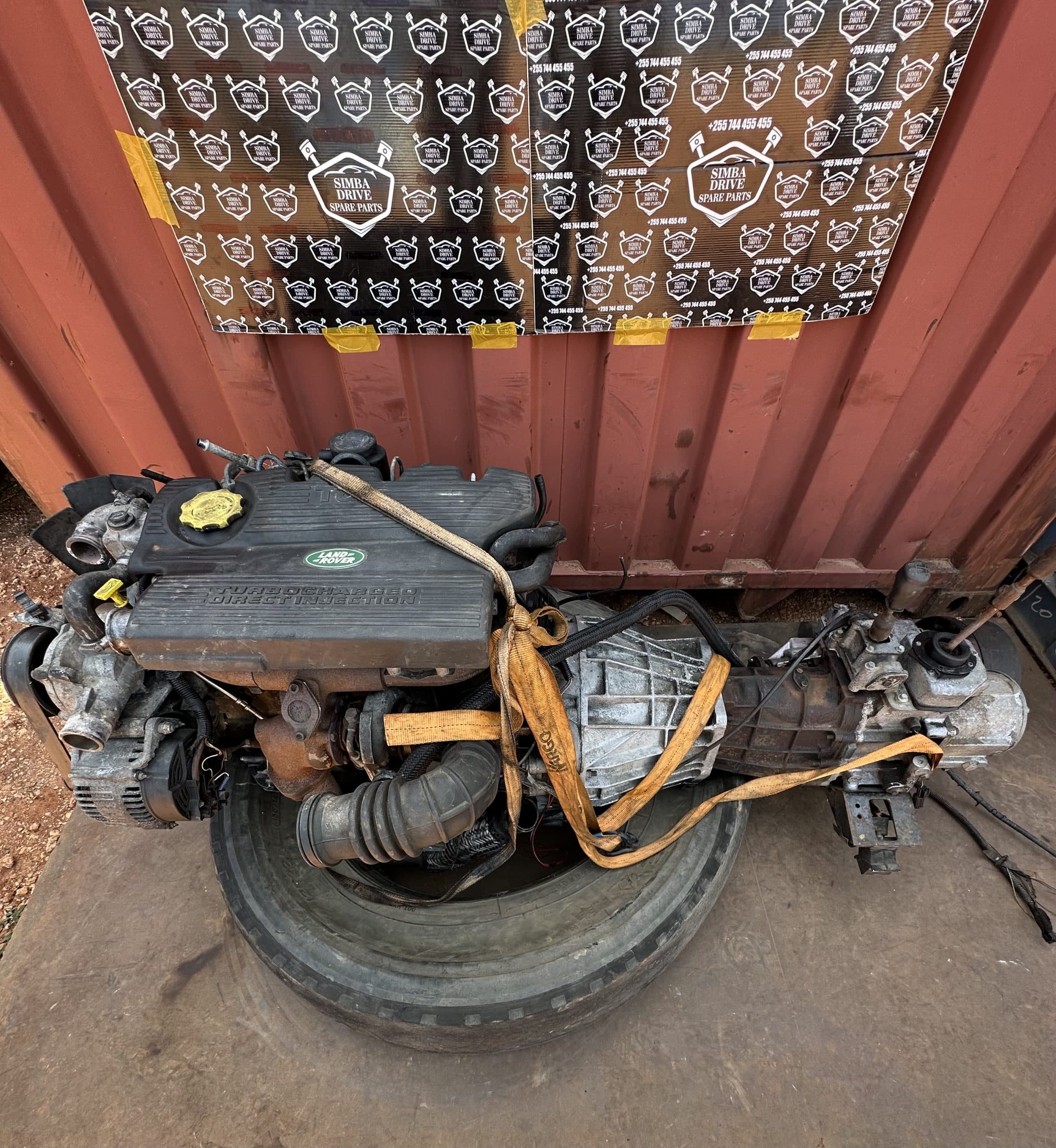 LAND ROVER DEFENDER 300TDi 110-109 1994-2002 Complete Turbo Charger Engine With 4Wheel Drive Manual GearBox and Transfer Case.