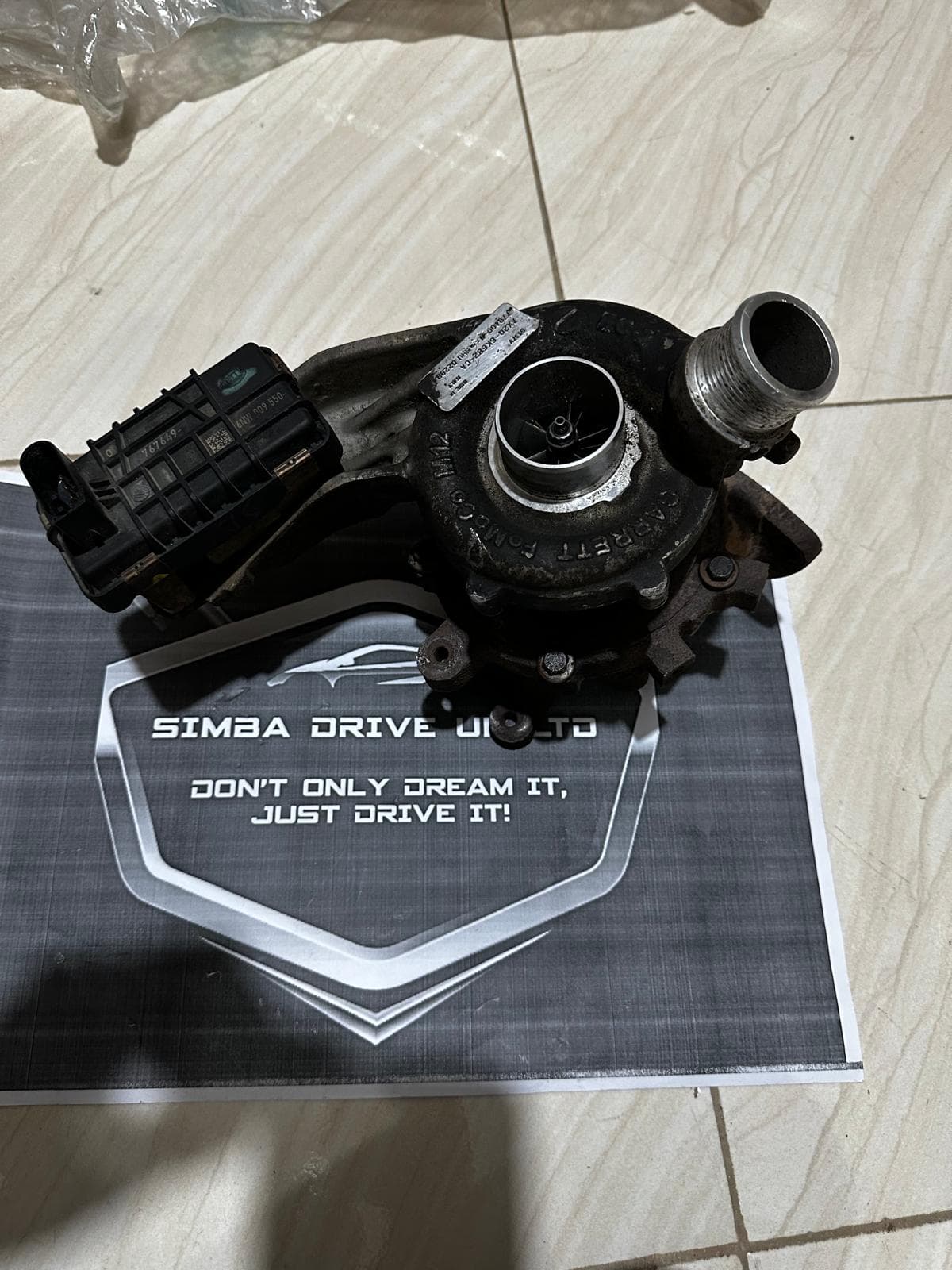 GENUINE LAND ROVER DISCOVERY 4 & RANGE ROVER SPORT 3.0L 2010-2016 Turbo Charger+Turbo Actuator Passenger Side (LEFT SIDE)