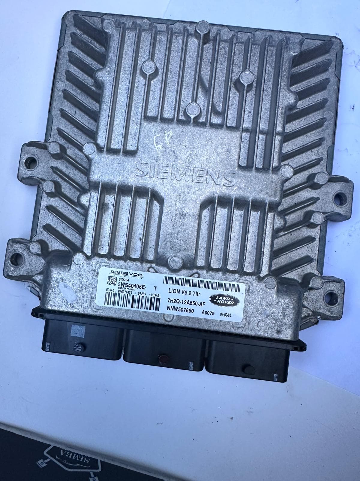 ENGINE CONTROL MODULE (ECU) FOR DISCOVERY 3 & RANGE ROVER SPORT 2004-2009