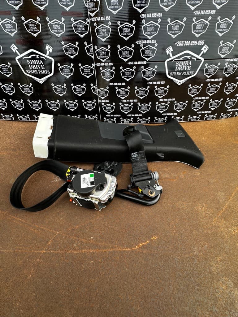 GENUINE RANGE ROVER VOGUE L405, SPORT L494, 2013-2018 COMPLETE Driver Side Front Seat Belt With Side Upper B-Pillar Trim