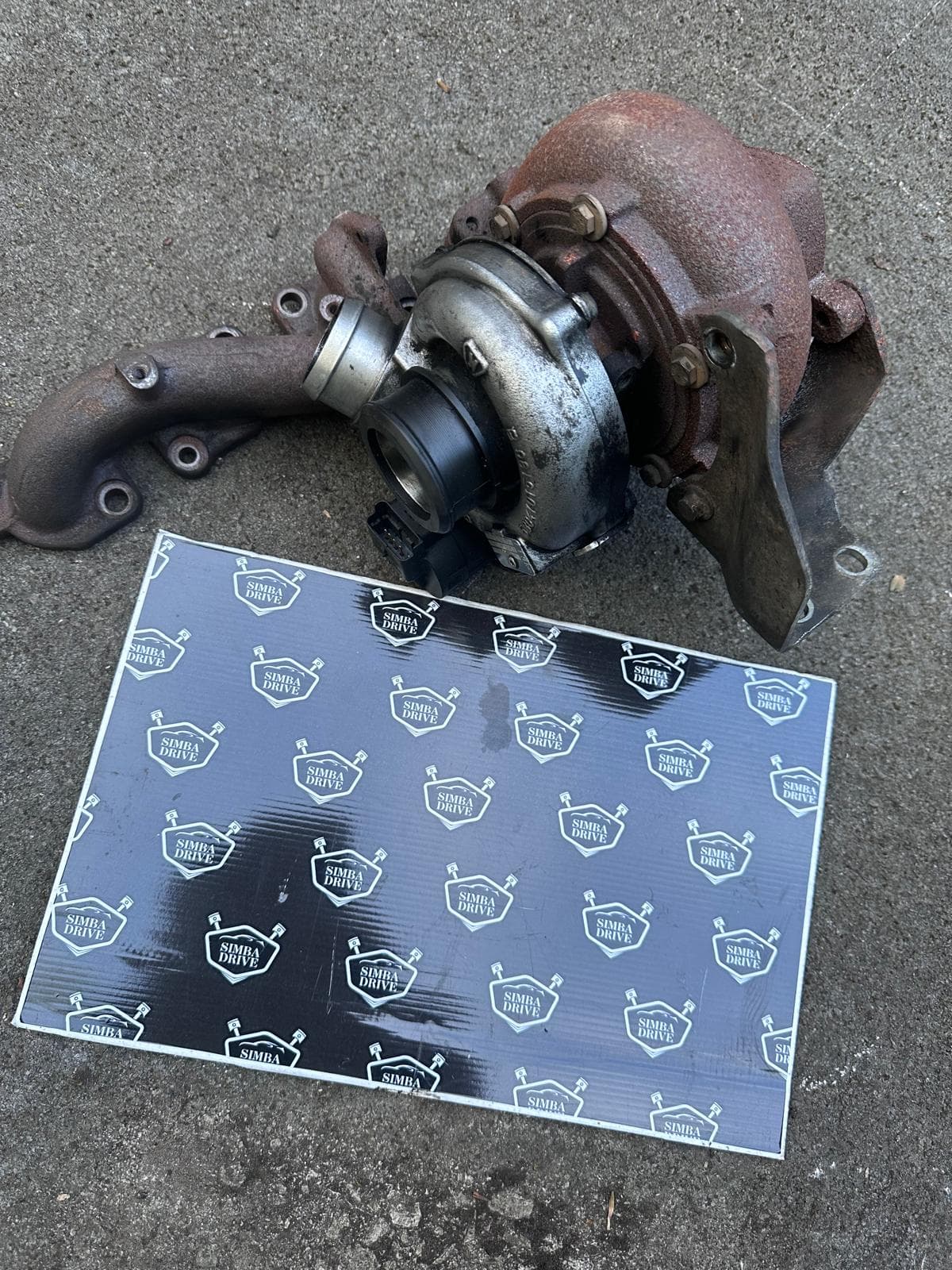 GENUINE LAND ROVER DISCOVERY 3 L319 & RANGE ROVER SPORT 2.7 DIESEL TURBOCHARGER AND MANIFOLD