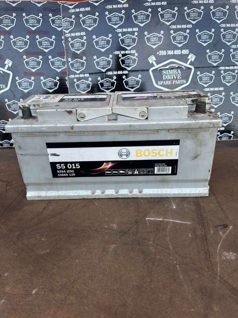 GENUINE S5015 BOSCH BATTERY 12V 110AH For LAND ROVER DISCOVERY 5 L462 3 & 4 L319, VOGUE L405, SPORT, MERCEDES (ALL VEHICLE)