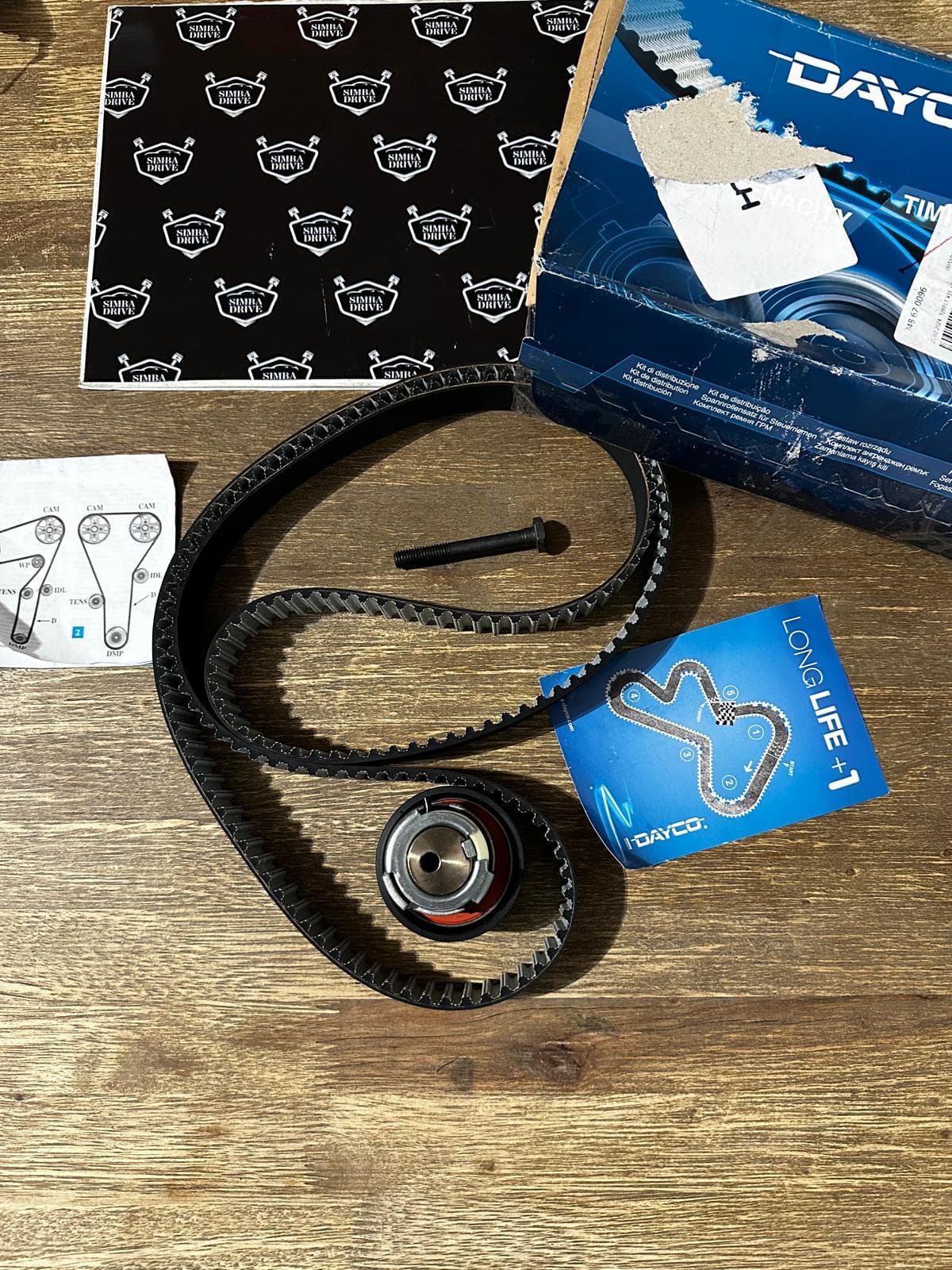 LAND ROVER RANGE ROVER 3.0L AND ALL SDV6 TDV6 306TD DIESEL ENGINES GENUINE DAYCO TIMING BELT KIT