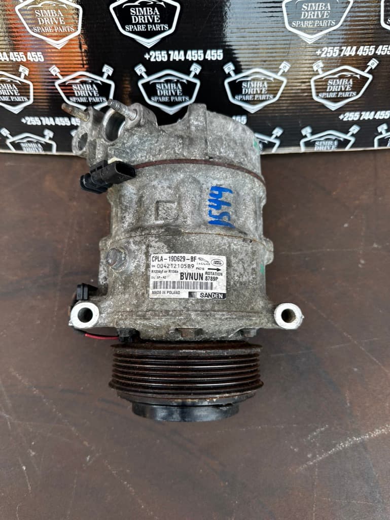 GENUINE LAND ROVER DISCOVERY SPORT L550, EVOQUE L538, JAGUAR CF X26, RANGE ROVER SPORT L494, VOGUE L405 2.0L & 2.2L DIESEL 2014-2020 Air Con Compressor Pump