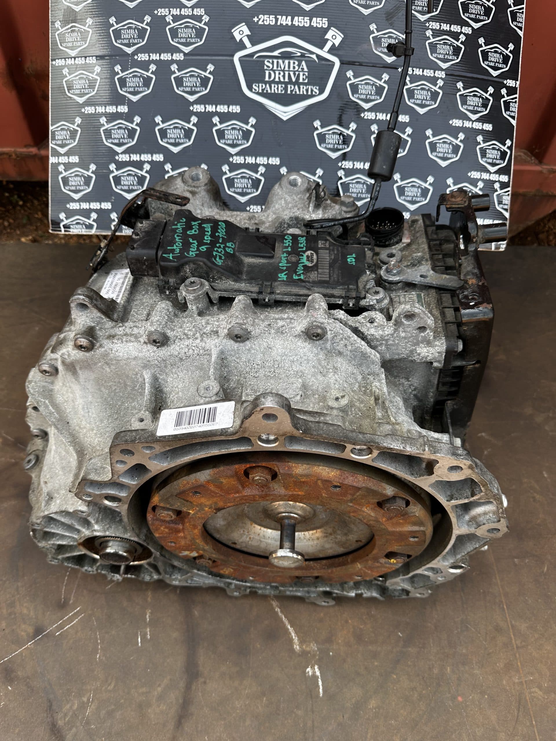 GENUINE LAND ROVER DISCOVERY SPORT L550, EVOQUE L538 2015 2.0L COMPLETE 9 Speed Automatic Gear Box With GearBox MODULE