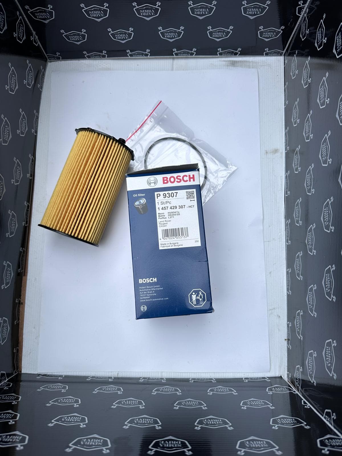 GENUINE BOSCH Oil Filter for DISCOVERY 3 & RANGE ROVER SPORT 2004-2009 Also Fits Other Vehicle Model in Description Below
